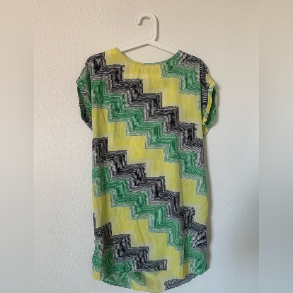 Lime chili dress. Zipper is just decorative. Size small